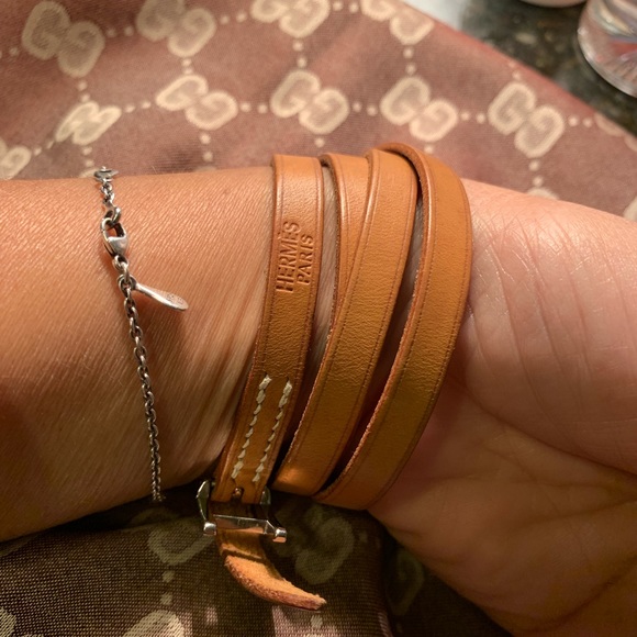 Hermes Jewelry - Hermès leather bracelet